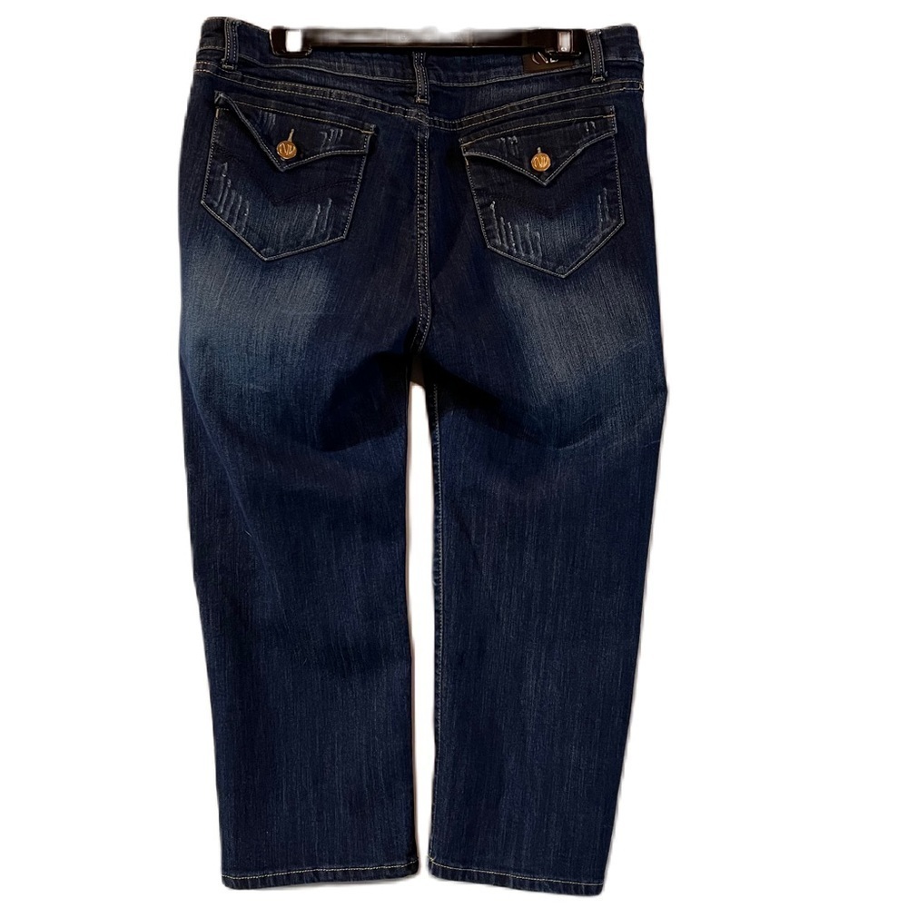 NU Dark Wash Cropped Jeans, Size 30, #461